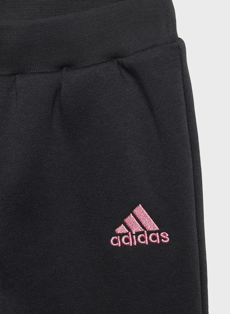 Adidas Brand Love Crew Sweatshirt Set Kids
