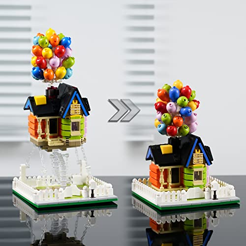 ENJBRICK Up Balloon House Building Kit for Kids 8-14 Yrs, 635 Pcs, Creative Building Block Set, Tensegrity Sculptures - Image 4