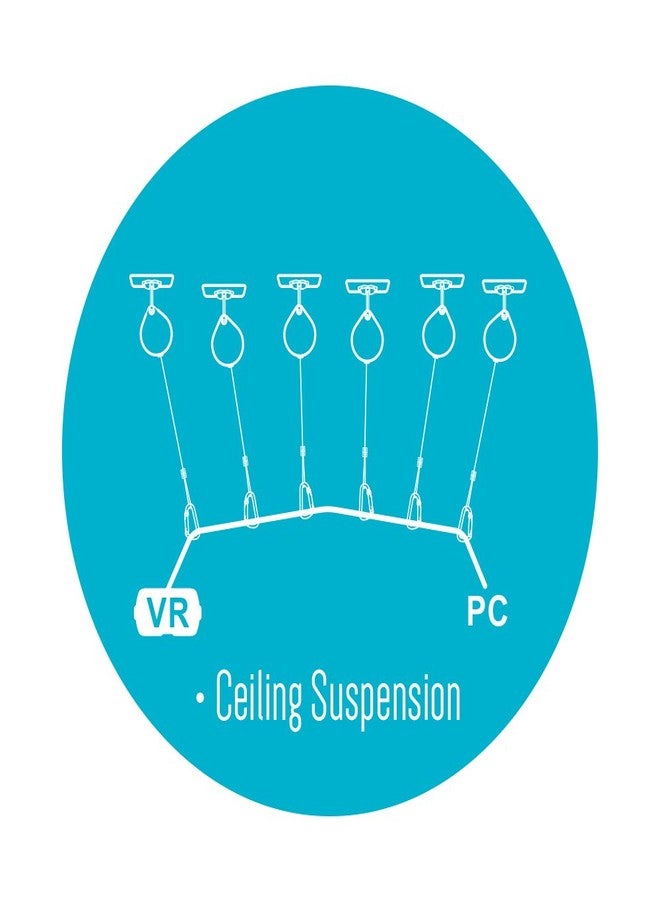 Hyperkin FreeStep VR Cable Management System for HTC Vive Pro/ HTC Vive/ PS VR/ Oculus Rift (6 Sets) - Image 4