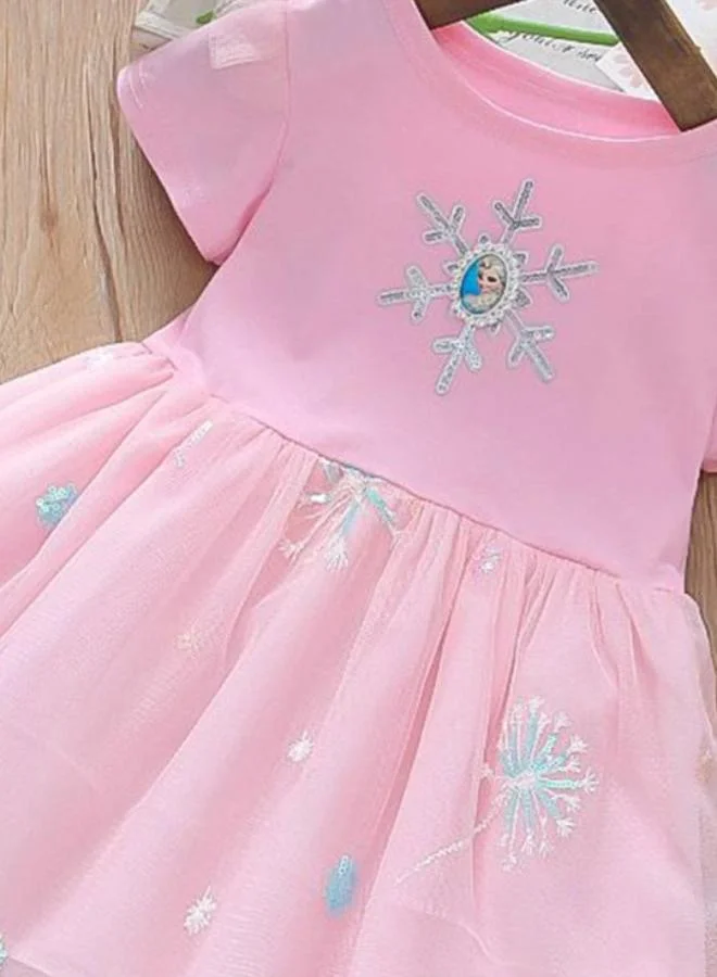 YUNIQEE Tulle Detail Dress