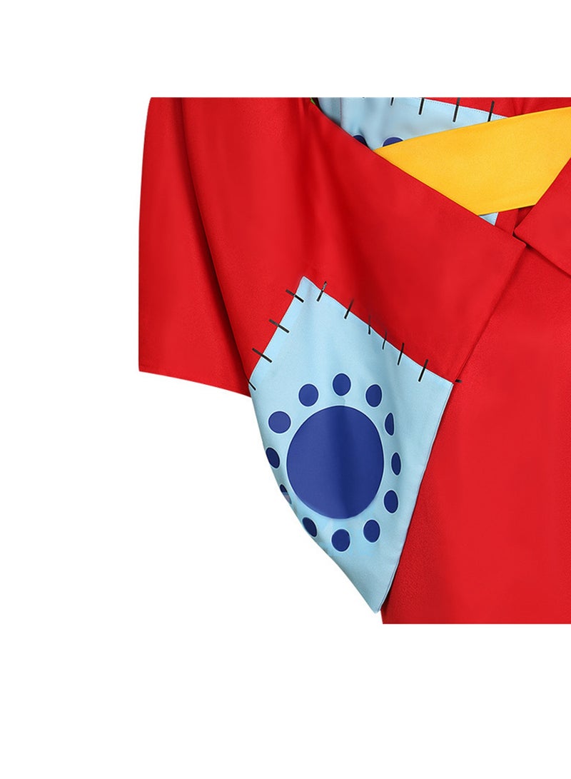 One Piece Wano Country cos Luffy cosplay Japanese kimono costume - Image 4