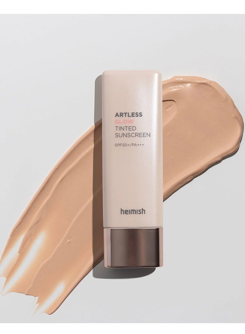 Heimish Artles Glow Tinted Sunscreen SPF50+ 4ml - Image 1