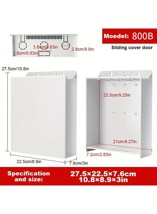 800B Outdoor Waterproof Junction Box For Camera Router Weatherproof Enclosure - Image 1