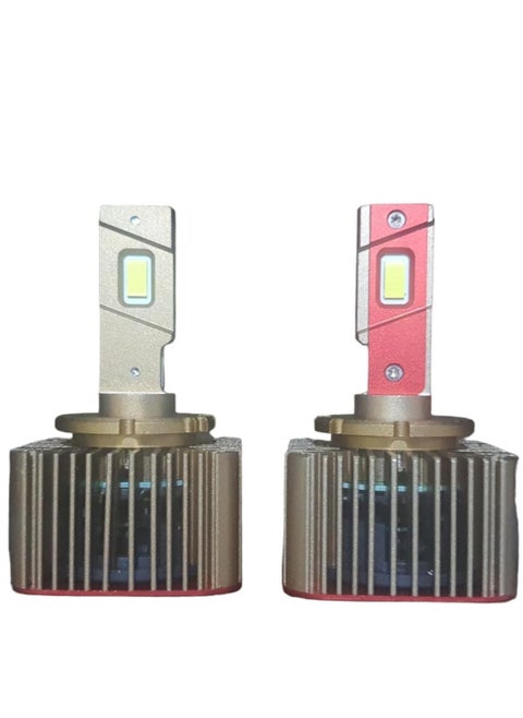 مصباح أمامي LED D3s من سلسلة دي، 75 وات، 6500 كلفن، 10000 لومن ، 30000 ساعة من تاكبرو