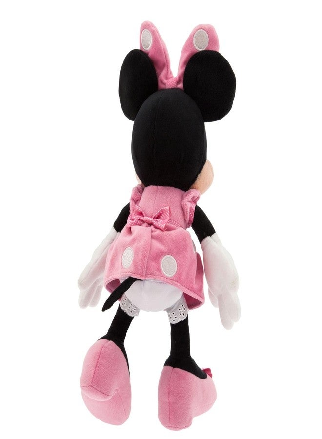 Disney store دميّة ميني ماوس الرسمية من متجر ديزني باللون الوردي - 14 إنش - قابلة للجمع وناعمة - تصميم خالد وجودة ممتازة - هدية مثالية لعشاقها - مثالية لأعياد الميلاد، والعطلات، والمناسبات الخاصة - Image 4