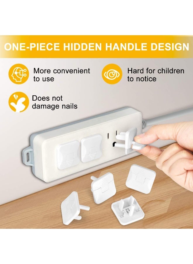 GRENFU Outlet Covers Baby Proofing with Hidden Pull Handle (40 Pack) - Image 2