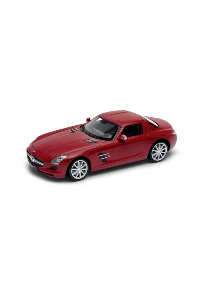 Welly - Mercedes-Benz Sls Amg 1/24 Red Die Cast Model - 24025