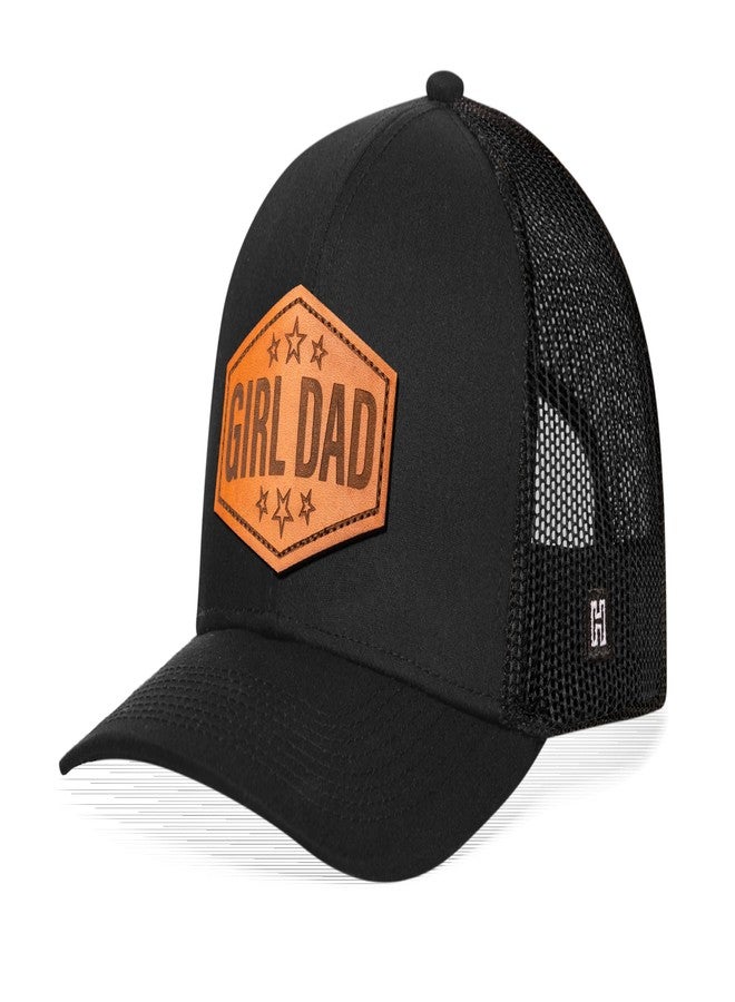 HAKA Mother's Day, Father's Day Trucker Hat for Men & Women, Adjustable Baseball Hat, Mesh Snapback, Sturdy Outdoor Golf Hat, Black, One size - Image 2