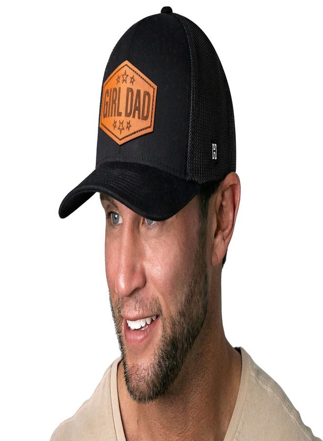 HAKA Mother's Day, Father's Day Trucker Hat for Men & Women, Adjustable Baseball Hat, Mesh Snapback, Sturdy Outdoor Golf Hat, Black, One size - Image 3