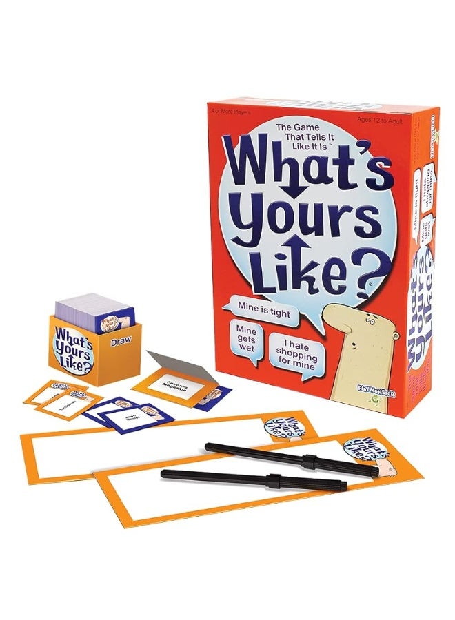 PlayMonster What's Yours Like? â€” Hilarious Party Card Game â€” Describe What Your Guess Word is Like â€” Ages 12+ - Image 5
