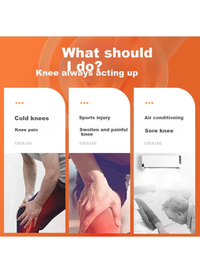 Bamel Bamair Knee Heating Pad For Knee Joint Heat Therapy Electric Heating Knee Pad Care Gift For Parents Practical Gift For Elderly - Image 2