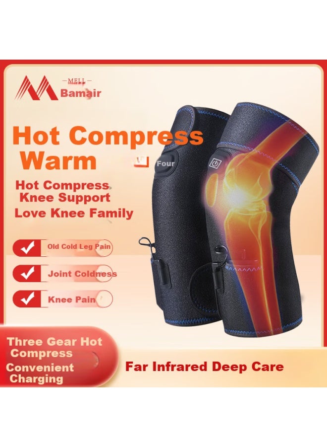 Bamel Bamair Knee Heating Pad For Knee Joint Heat Therapy Electric Heating Knee Pad Care Gift For Parents Practical Gift For Elderly - Image 1