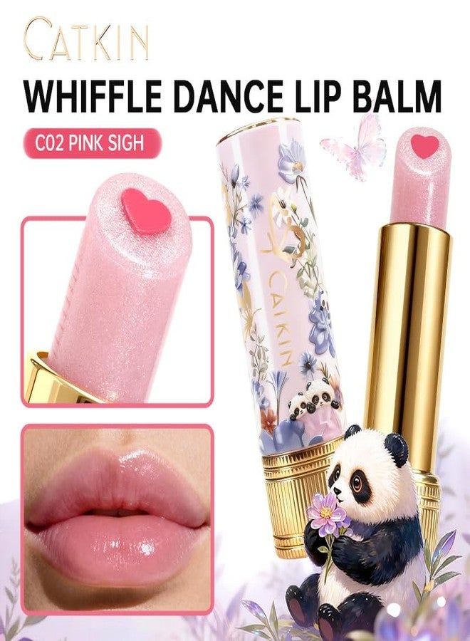 CATKIN Tinted Lip Balm with Colorful Serum Core, CATKIN Cute 2-in-1 Pink Lip Balm Gloss, Moisturizing with Jojoba Oil Hyaluronic acid, Citrus Tea Flavor, Trendy Lip Care for Women & Girls - C02 Pink - Image 3