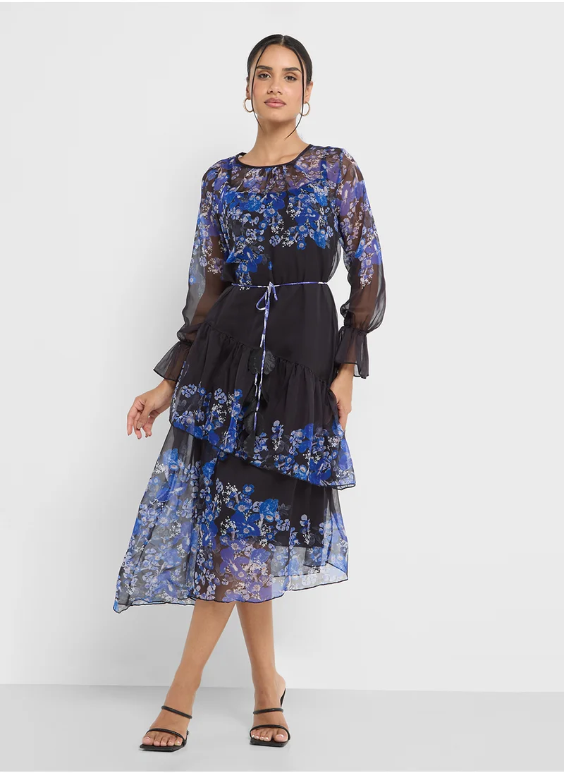 ايلا Floral Printed Dress