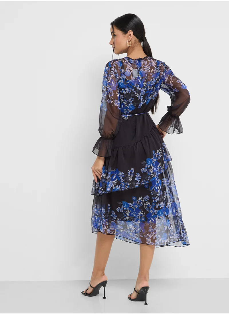 ايلا Floral Printed Dress