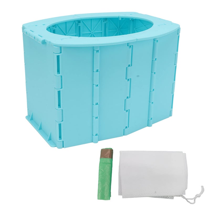 Foldable Portable Potty For Kids Travel Camping And Car Easy Carry Storage - Image 2