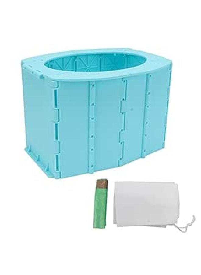 Foldable Portable Potty For Kids Travel Camping And Car Easy Carry Storage - Image 1