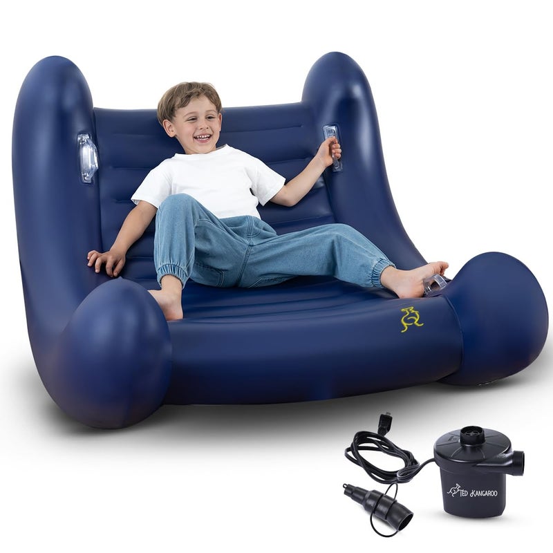 TED KANGAROO CloudBounce Ultra | Sensory Rocker for Kids | Patented NextGen Inflatable Sensory Chair | Ultra-Durable & Extra-Reinforced 2025 Edition - Image 1