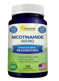 Nicotinamide 500mg With Resveratrol 120 caps