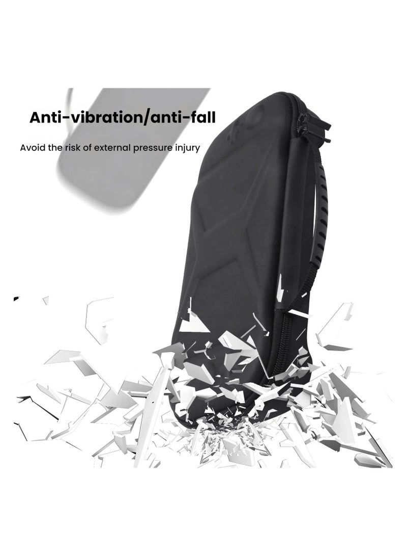 general EVA Leather Carrying Case for Nintendo Switch 2, water-resistant and waterproof + divided storage for gaming on the go. - Image 4