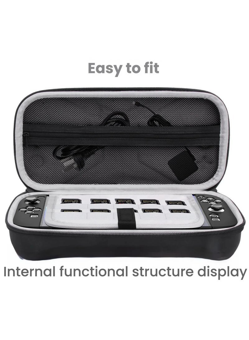 general EVA Leather Carrying Case for Nintendo Switch 2, water-resistant and waterproof + divided storage for gaming on the go. - Image 3