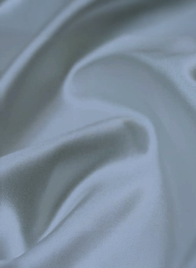 ايست من نون 2-Piece Pillowcase set | Soft 400 TC Sateen Cotton Material |  Sky Blue Color | 2 Pillowcases 50 cm x 75 cmBundle - Image 2