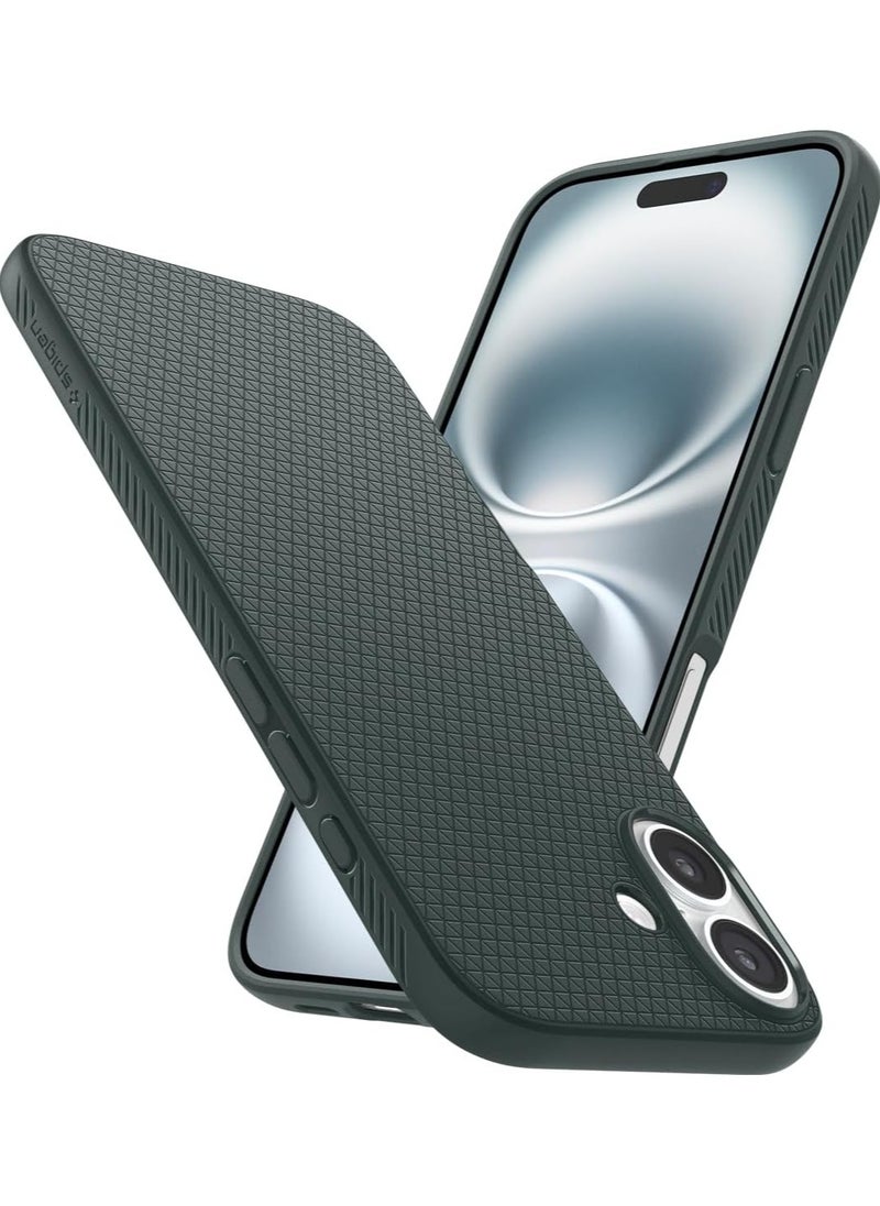 Spigen Liquid Air for iPhone 16 Case Cover (2024) - Abyss Green  - Image 1