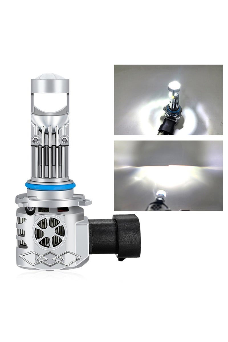 إيروريكس عدسة بروجكتور صغيرة من نوع 9006/HB4 Y9Max بمصباح LED H7، وعدسة بروجكتور صغيرة من نوع H11 LED، وعدسة بروجكتور صغيرة من نوع H8 H9، وعدسة بروجكتور صغيرة من نوع 9005 HB3، وعدسة بروجكتور صغيرة من نوع 9006 HB4 للسيارات. - Image 1
