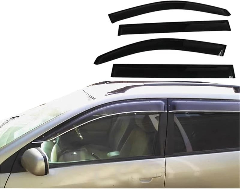 Wivplex Black Window Shield Deflector for Toyota Fielder - Image 2