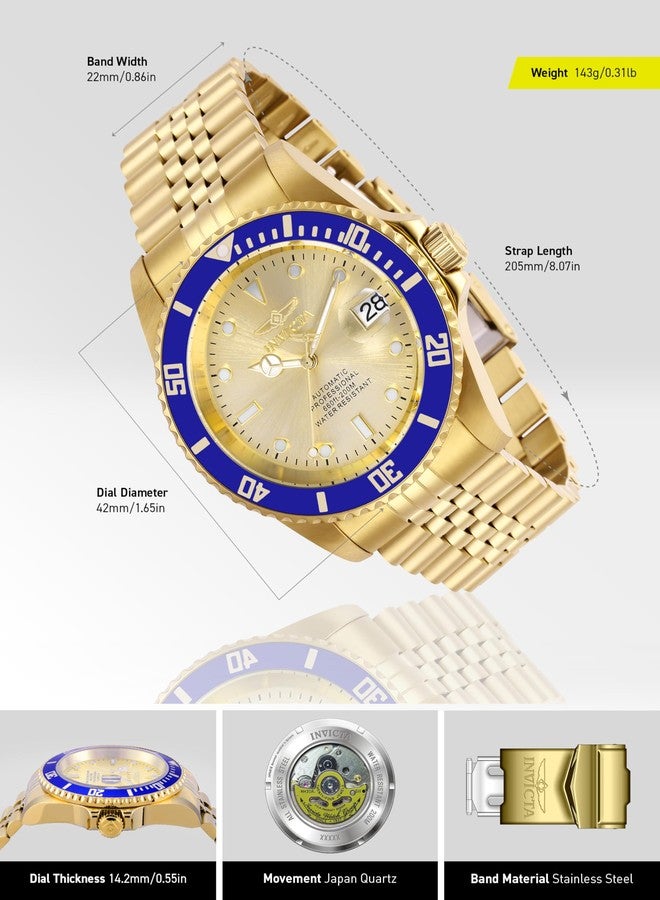 Invicta Men's Automatic Watch, Analog Display and Stainless Steel Strap 29185 - Image 3