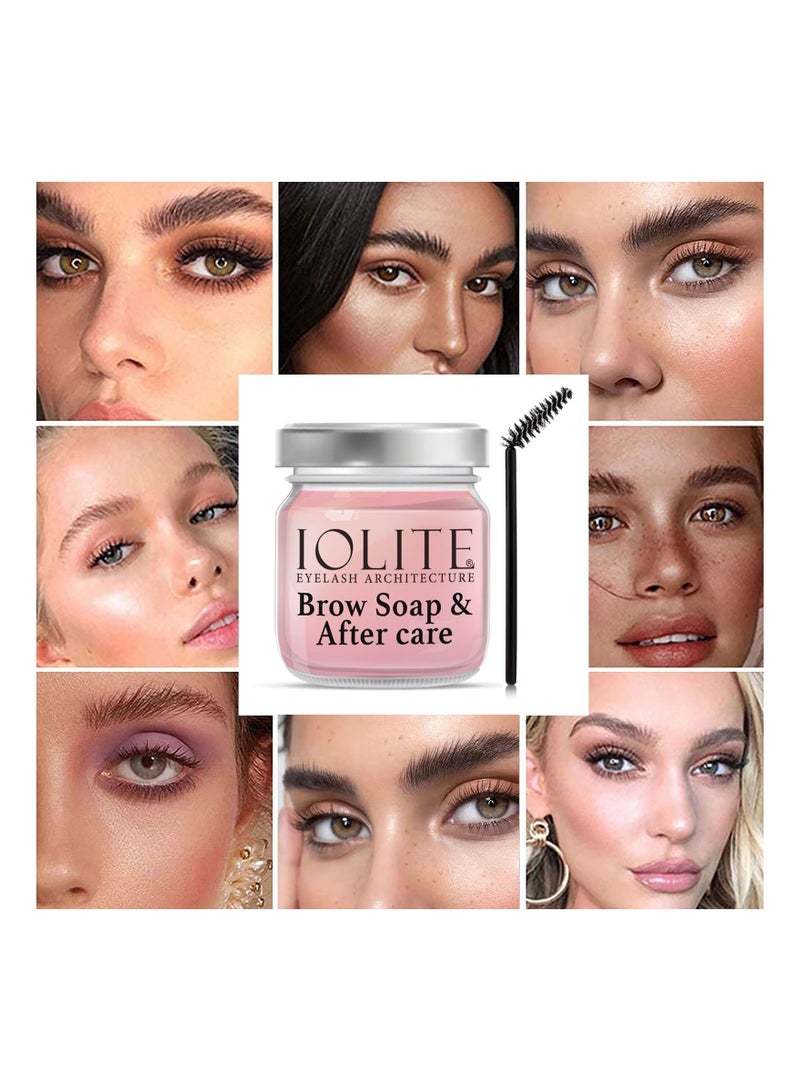 IOLITE Brow Styling Soap Pink - Image 3