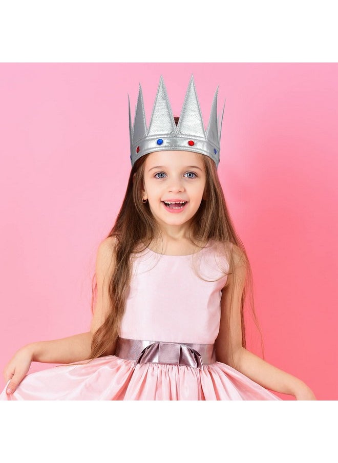 Bencailor - Birthday King Crown 2 Pcs Gold And Silver King Crowns Adjustable Golden Birthday Hat Birthday Party Accessory Set For Boys Kids Theme Birthday Dress Birthday Party Decoration - Image 1