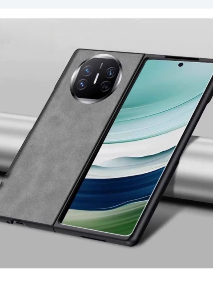 Arabest Luxurious Galaxy Gray Huawei Matex3 Foldable Phone Case with Advanced Anti-Drop Technology (50x), Non-Fingerprint Design, High-End Quality.