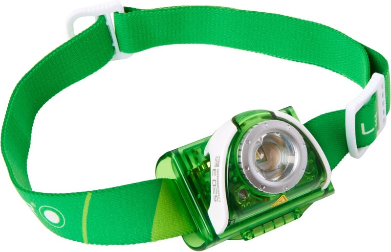 LEDLENSER LED Lenser SEO 3 Green Headlamp - Image 1