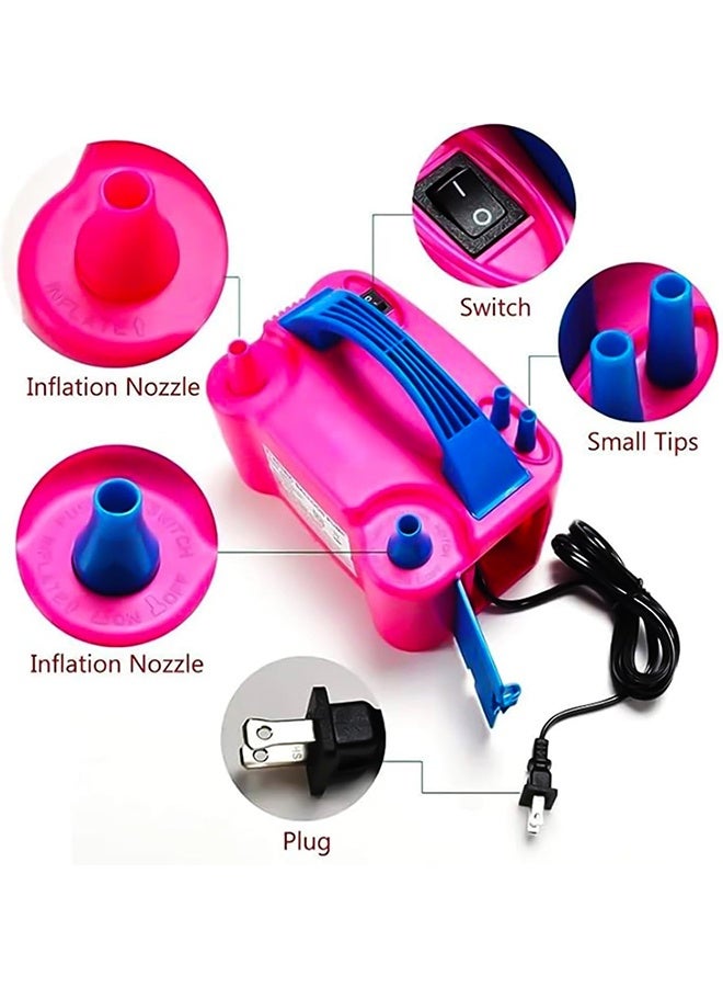 JCB CHIC Electric Balloon Pump, Dual Nozzle Portable Balloons Air Pump for Balloon Arch, Balloon Garland, Party Decorations, Kids Birthday, Baby Shower, Party Supplies & Decorations - Image 4