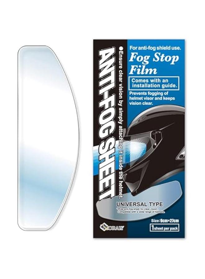 Arabest UV Protection Wide Helmet Visor Insert - Easy Removal Design for Motorbike & Athletic Helmets - Image 1