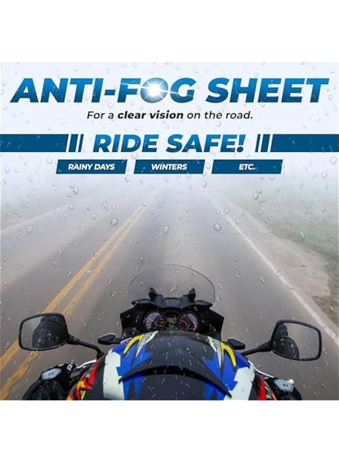 Arabest UV Protection Wide Helmet Visor Insert - Easy Removal Design for Motorbike & Athletic Helmets - Image 2