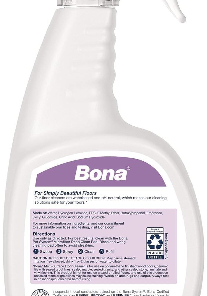 Bona Multi-Surface Floor Cleaner for Dogs - 32 oz - Image 3