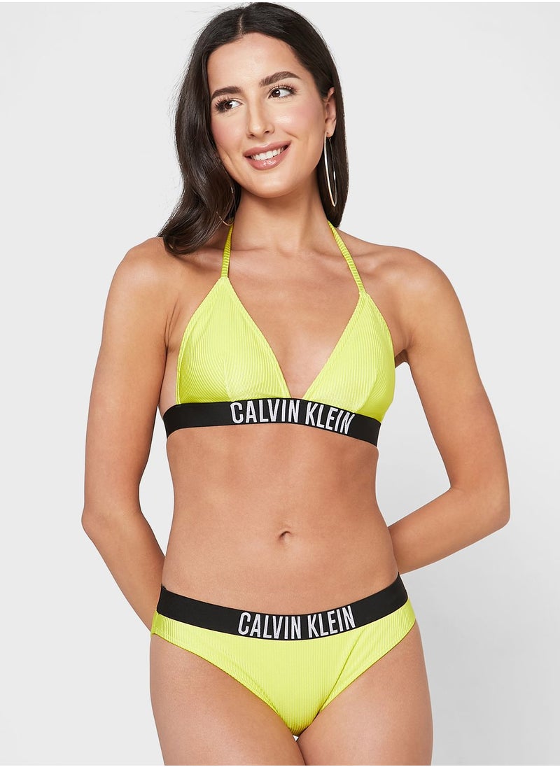 CALVIN KLEIN - Logo Band Bikini Bottom - Image 1