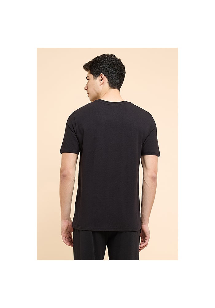 R&B Solid Sleep T-Shirt with Crew Neck and Short Sleeves - Image 5