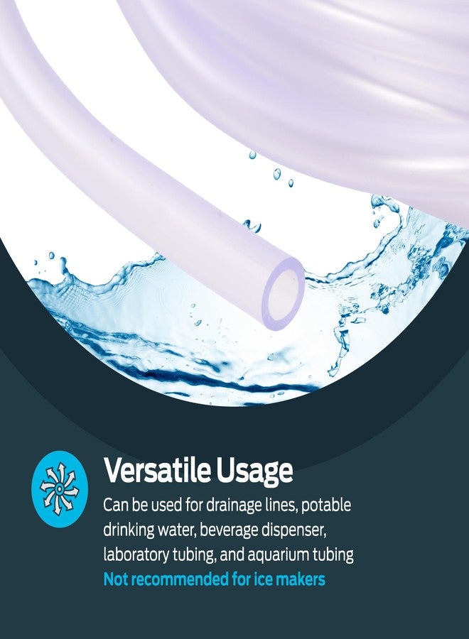 Eastman EZ-FLO 0.17 Inch ID (1/4 Inch OD) PVC Clear Vinyl Tubing, 20 Foot Length, 98560 - Image 3