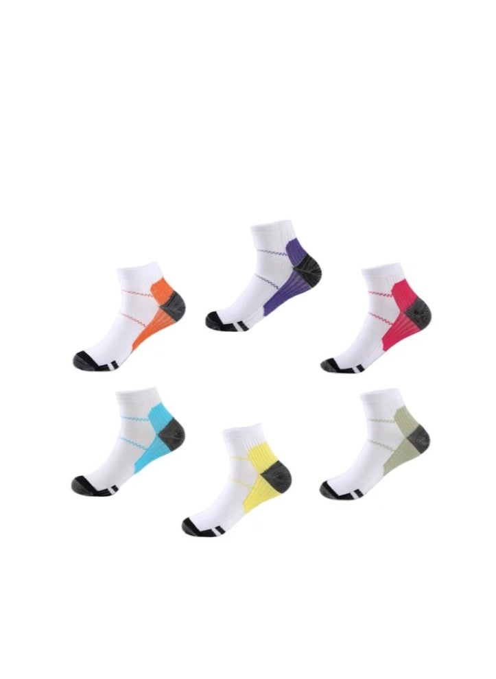 Low compression socks stocking with compression 6-Pair S/M 6-Pack