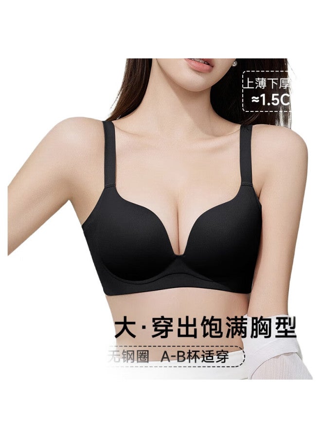 GRACEWELL Women'S Seamless Push-Up Bra With Side Support And Anti-Sagging, Wire-Free Smooth One-Piece Bra - Image 2