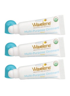Waxelene MultiPurpose Ointment Organic Lip Tube Pack of 3  - Image 2
