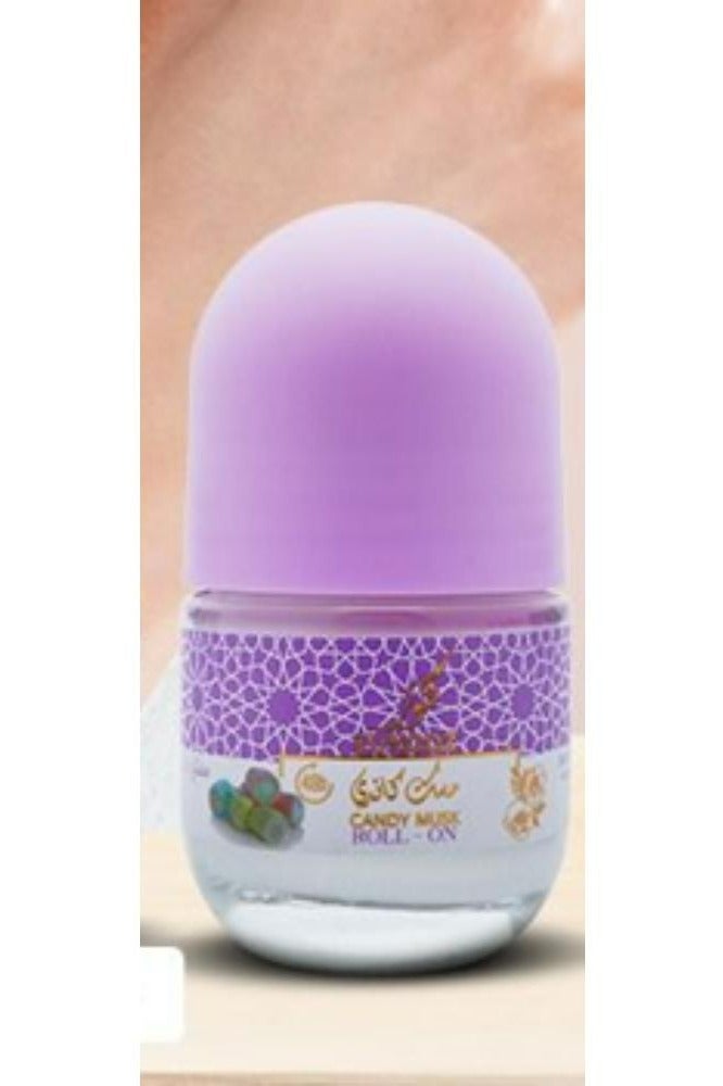 KUNOOZ Candy Musk Roll On Skin Lightening Anti Perspirant 50 ML 