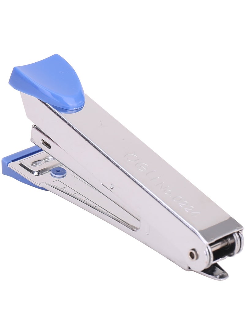 Deli E0224 Stapler - 15 Sheets, 10, White/Blue/Black - Image 2