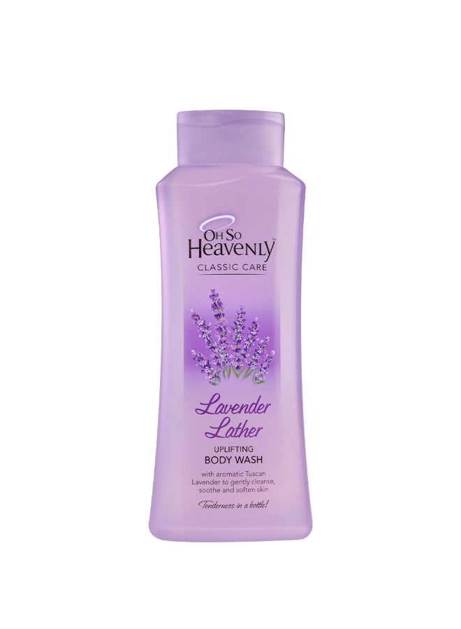 OH SO Heavenly Classic CareBody Wash Lavender Lather 375 ML - Image 1
