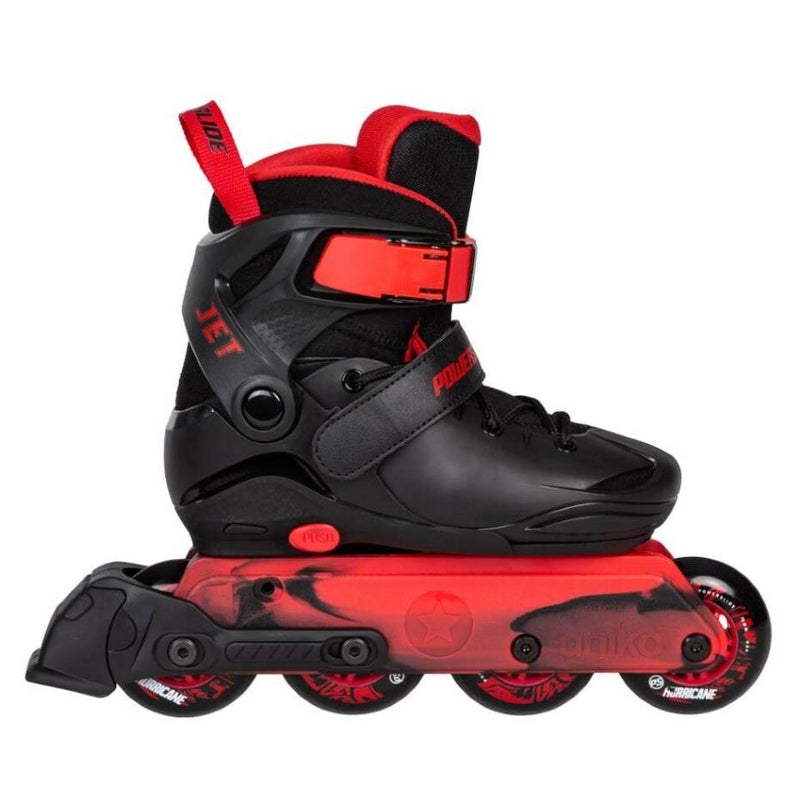 Powerslide Inline Skates Jet Black adj .
