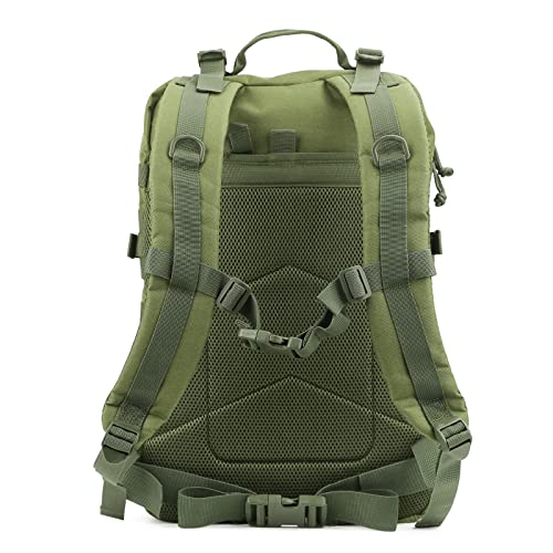 REEBOW GEAR Military Tactical Backpack Large Army 3 Day Assault Pack Molle Bag Army Green - Image 3