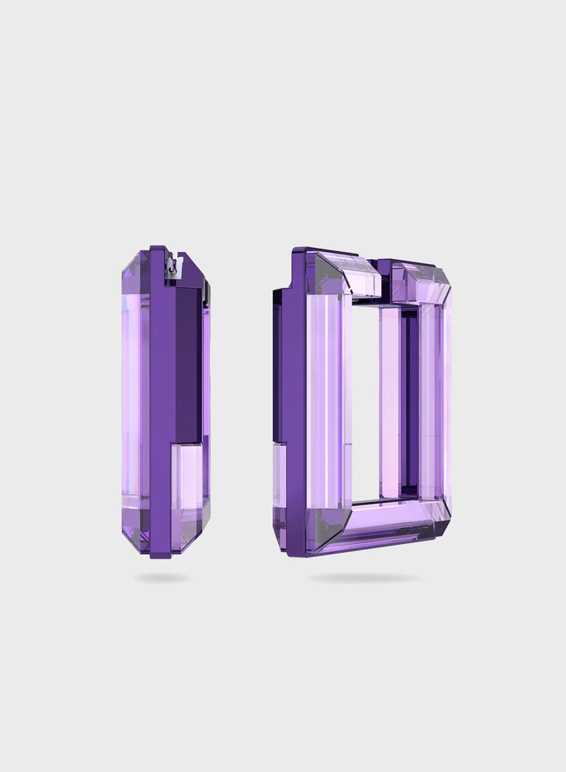 SWAROVSKI Lucent Hoop Earrings
